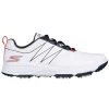 Skechers Torque Spiked Golf Shoe - White/Navy/Red