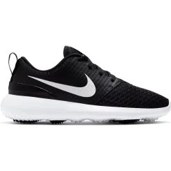 Nike Roshe G Junior Golf Shoes - Black/Metallic White