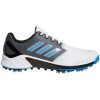 Adidas ZG21 Golf Shoes - White/Blue/Black -GOLF PRO SHOP 140476 76892