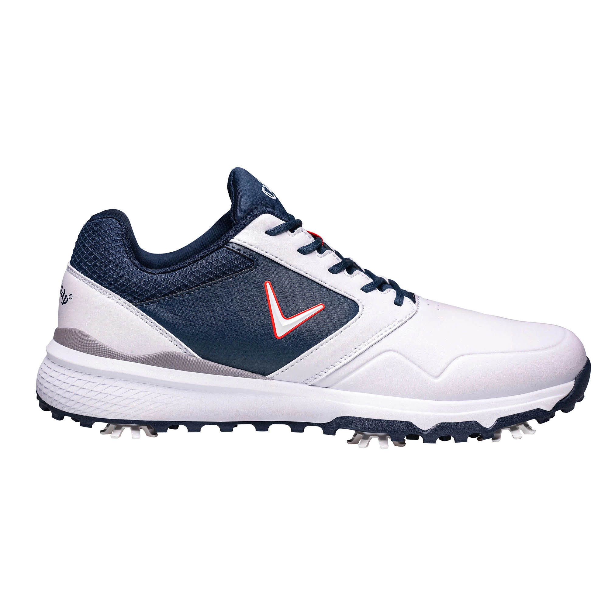 Callaway Chev LS Golf Shoes - White/Navy/Red 3 Callaway Chev LS Golf Shoes - White/Navy/Red