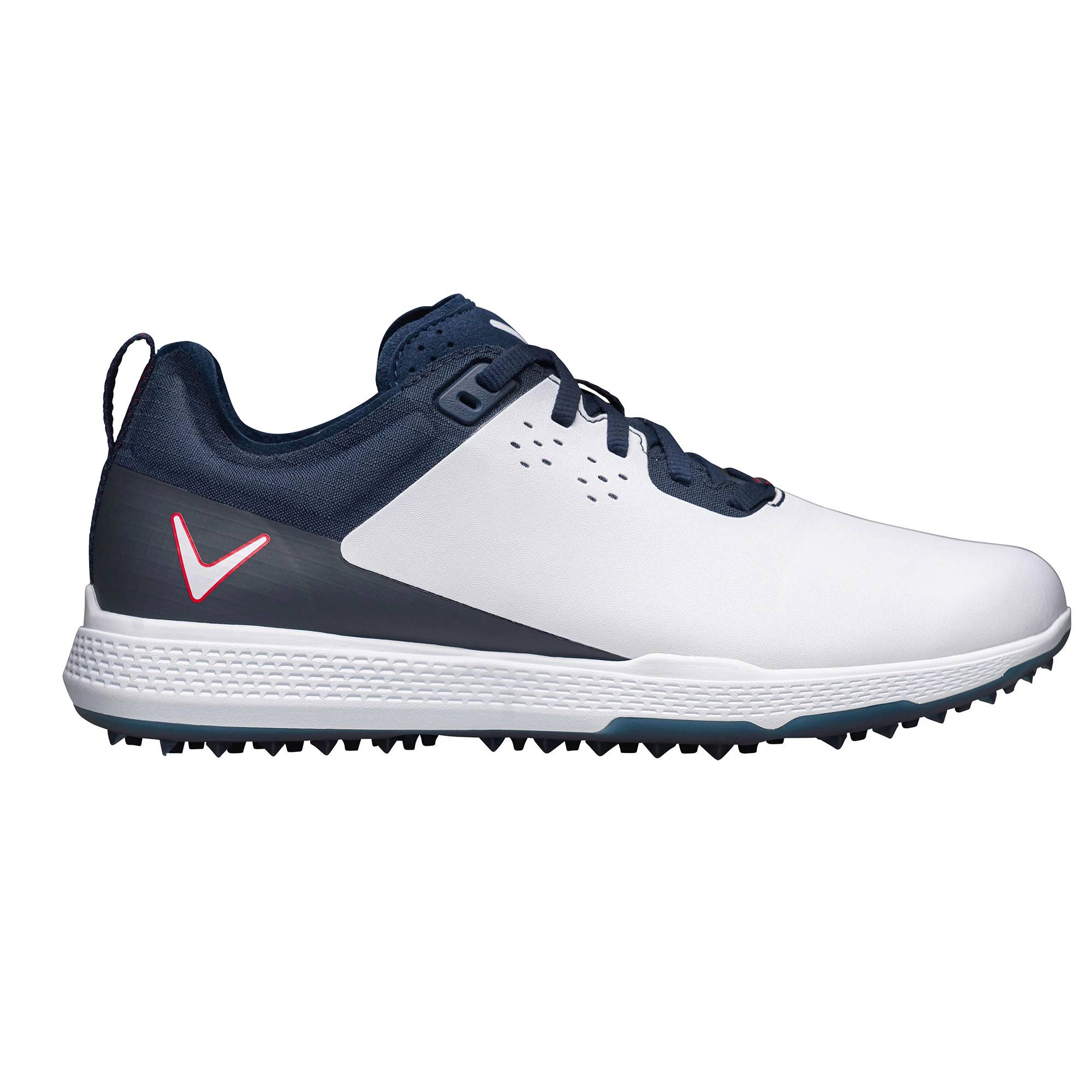 Callaway Nitro Pro Golf Shoes - White/Navy/Red 3 Callaway Nitro Pro Golf Shoes - White/Navy/Red