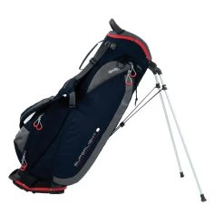 Masters Superlite 8 Stand Bag - Navy/Red/Grey