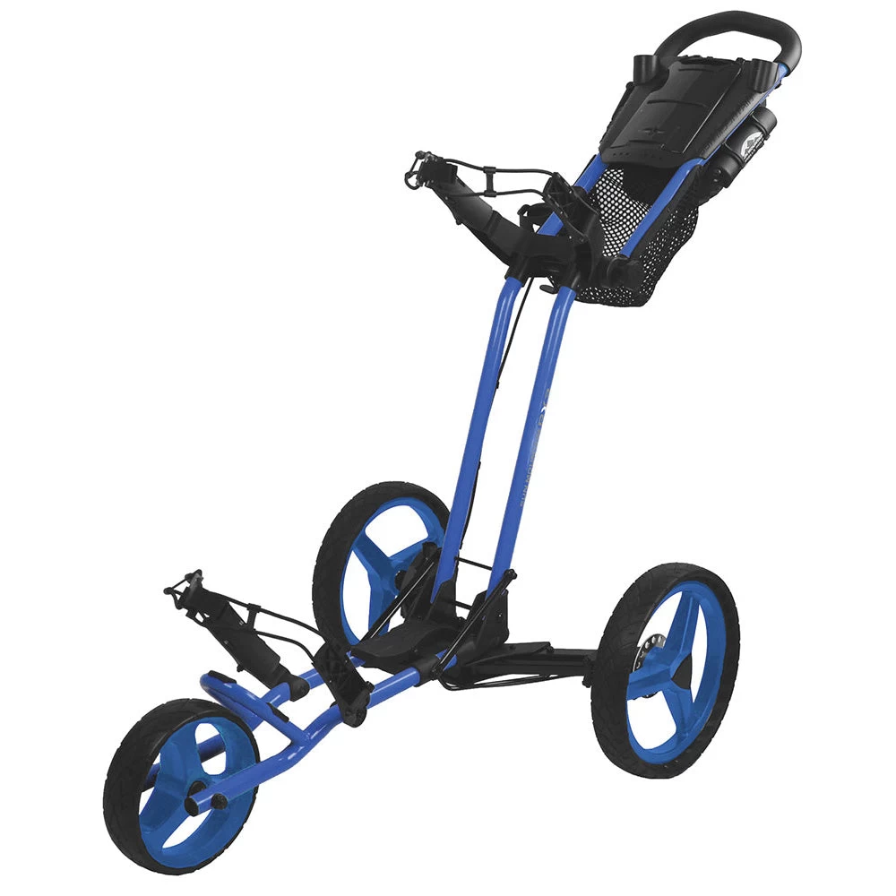 Sun Mountain Path Finder PX3 3-Wheel Push Trolley - Sky/Blue 3 Sun Mountain Path Finder PX3 3-Wheel Push Trolley - Sky/Blue