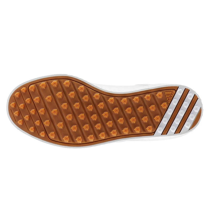 AdidasGolf Adidas Golf Kids White And Silver Lightweight Adicross PPF Junior Golf Shoes 3 AdidasGolf Adidas Golf Kids White And Silver Lightweight Adicross PPF Junior Golf Shoes - Image 2