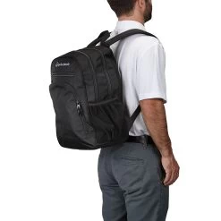 TaylorMade Performance Backpack - Black -GOLF PRO SHOP 358458 black taylormade performance backpack 4