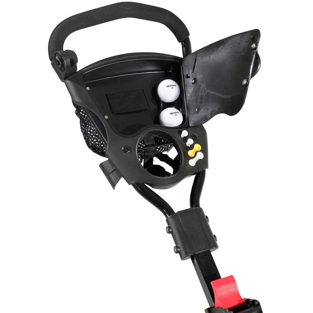 Masters Golf 5 Series 3-Wheel Push Trolley – White 4 Masters Golf 5 Series 3-Wheel Push Trolley – White - Image 2