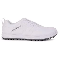 Benross Kids White Ryder Junior High-Performing Spikeless Golf Shoes