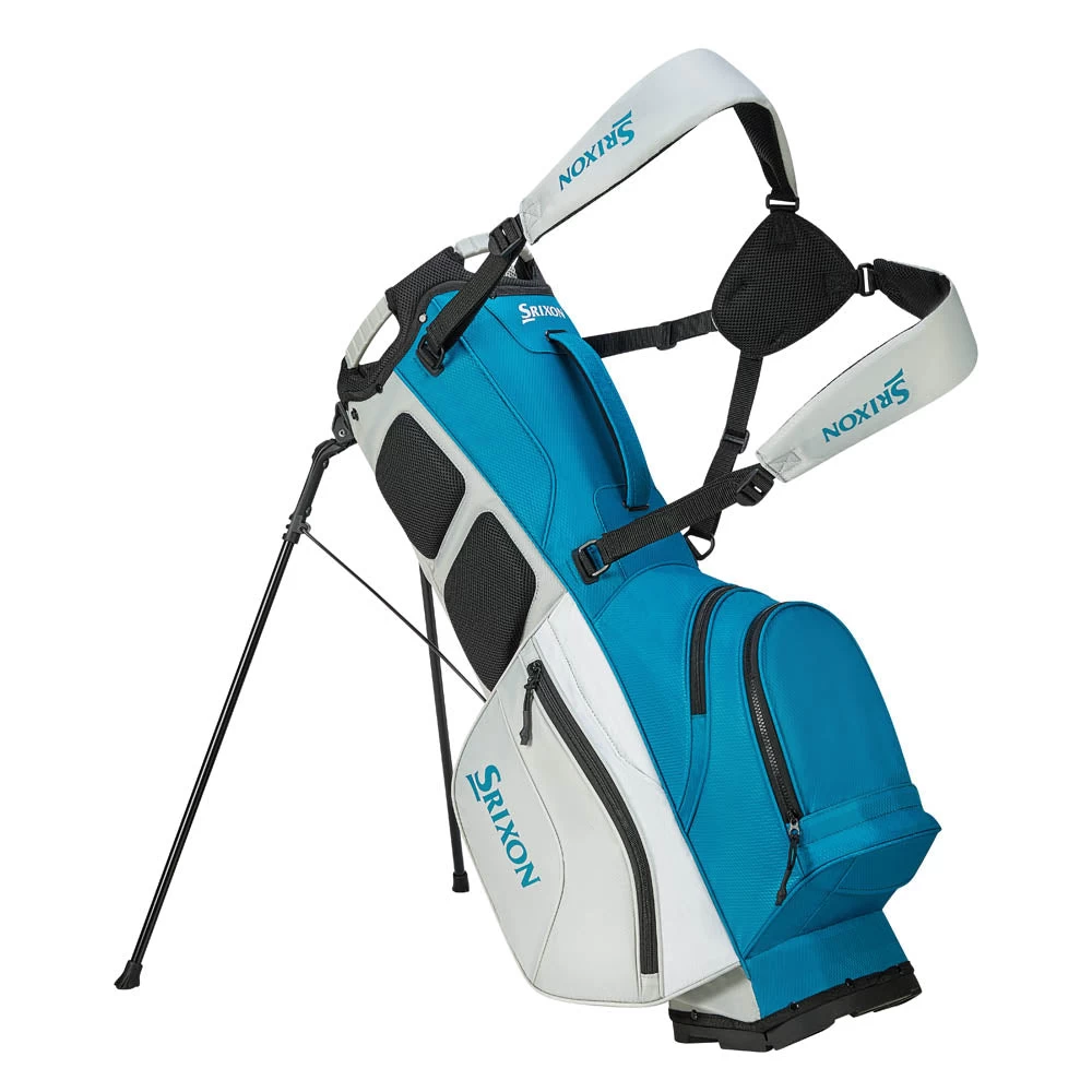 Srixon Premium Stand Bag - Aqua/Grey 4 Srixon Premium Stand Bag - Aqua/Grey - Image 2