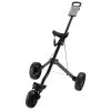 Ben Sayers Three Wheel Golf Trolley - Black -GOLF PRO SHOP ben sayers 3 wheel trolley black 2