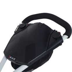 Big Max Autofold X 3-Wheel Push Trolley - White/Cobalt -GOLF PRO SHOP biafxt big max autofold x trolley white cobalt 5