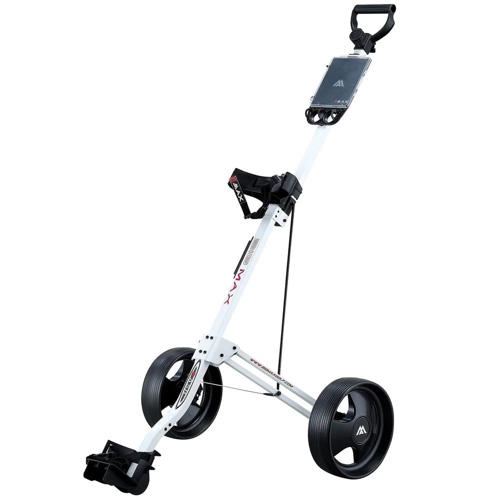 Big Max Basic 2-Wheel Pull Trolley - White 3 Big Max Basic 2-Wheel Pull Trolley - White