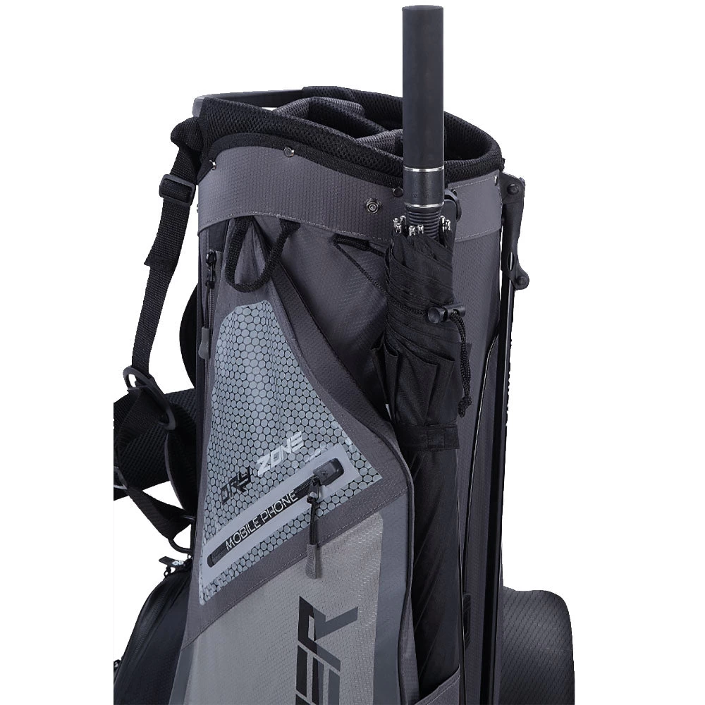 Big Max Dri-Lite Feather Stand Bag - Grey/Black 5 Big Max Dri-Lite Feather Stand Bag - Grey/Black - Image 3