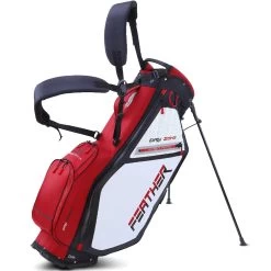 Big Max Dri-Lite Feather Stand Bag - Red/Black/White