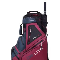 Big Max Dri Lite Sport 2 Cart Bag - Blueberry/Merlot -GOLF PRO SHOP big max dri lite sport 2 cart bag blueberry merlot 10