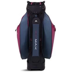 Big Max Dri Lite Sport 2 Cart Bag - Blueberry/Merlot -GOLF PRO SHOP big max dri lite sport 2 cart bag blueberry merlot 3