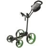 Big Max Blade Quattro 4-Wheel Push Trolley - Black/Green -GOLF PRO SHOP big max icart trolley green