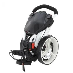 Big Max IQ+ 3-Wheel Push Trolley - Black/Red