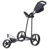 Big Max Ti-LITE 3-Wheel Push Trolley - Phantom -GOLF PRO SHOP big max ti lite 3 wheel push trolley phantom 1