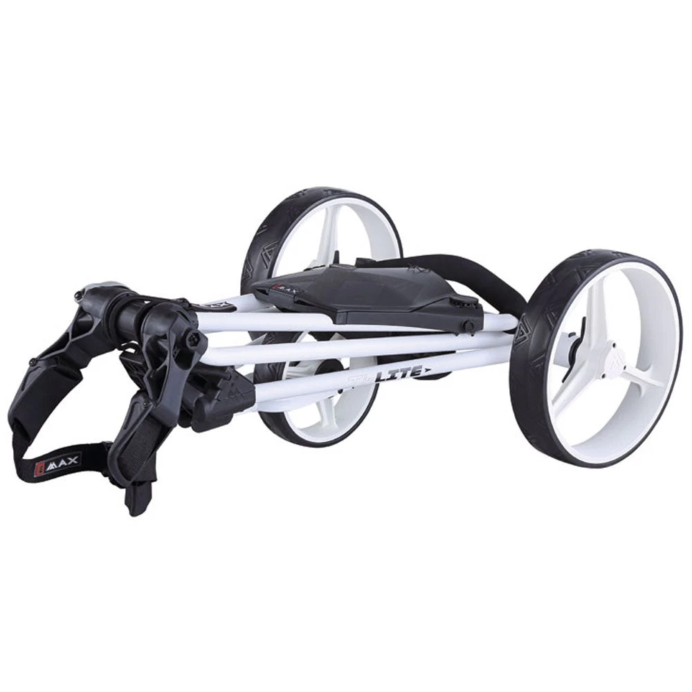 Big Max Ti-LITE 3-Wheel Push Trolley - White 4 Big Max Ti-LITE 3-Wheel Push Trolley - White - Image 2