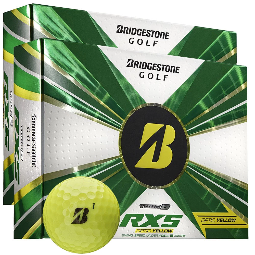 Bridgestone Tour B RXS Golf Balls - Yellow - Double Dozen 3 Bridgestone Tour B RXS Golf Balls - Yellow - Double Dozen