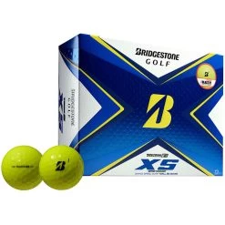 Bridgestone Tour B XS Golf Balls - Yellow - 12 Pack -GOLF PRO SHOP bridgestone 2022 tour b xs yellow 2