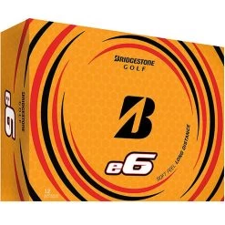 Bridgestone E6 Golf Balls - White - 12 Pack -GOLF PRO SHOP bridgestone e6 white 1