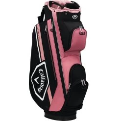 Callaway Chev 14+ Cart Bag - Black/Rose