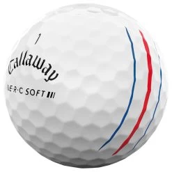 Callaway ERC Soft Triple Track Golf Balls - White - 12 Pack -GOLF PRO SHOP callaway erc soft triple track balls white 12 pack 2
