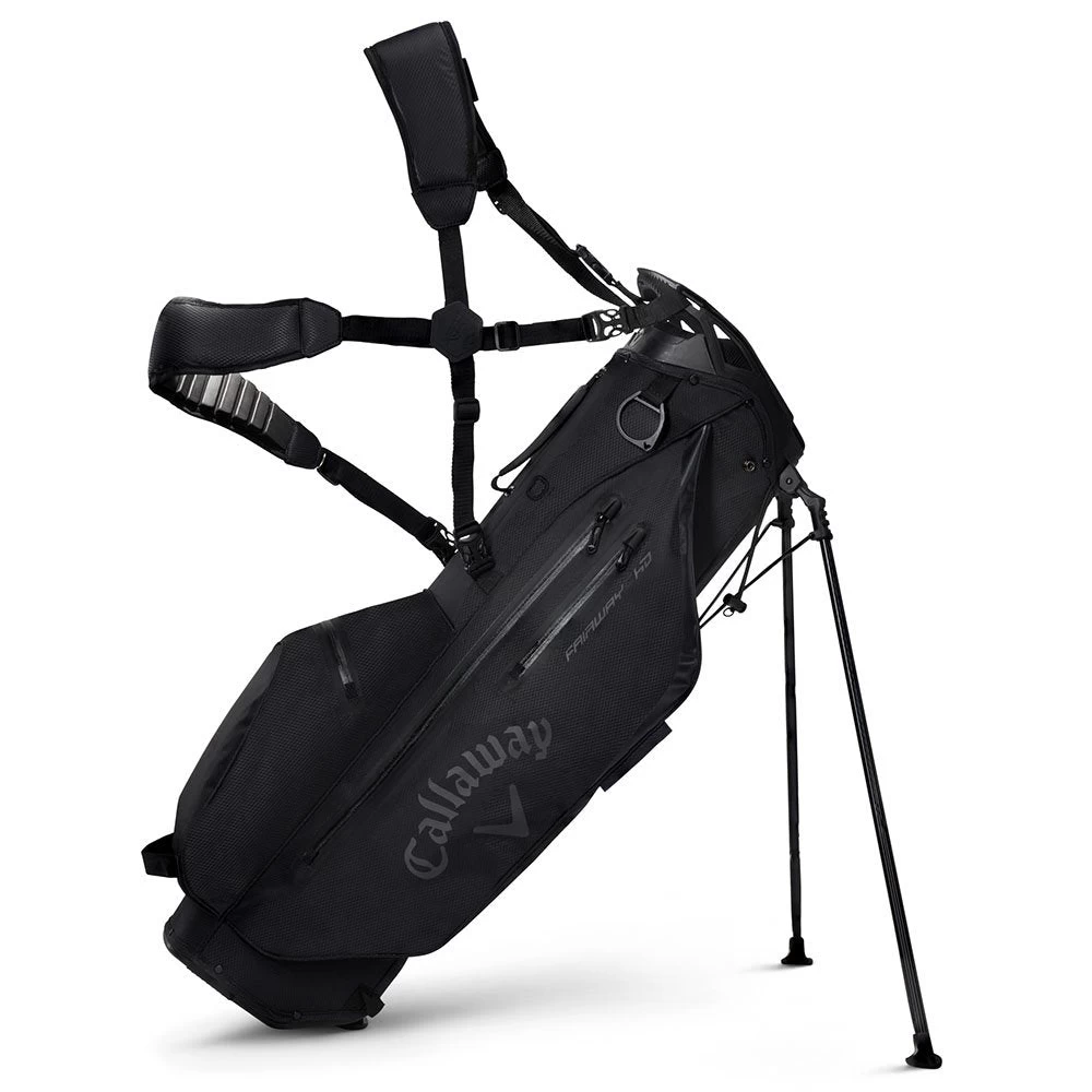 Callaway Fairway C Hyper Dry Waterproof Stand Bag - Black Camo/Royal - Image 4