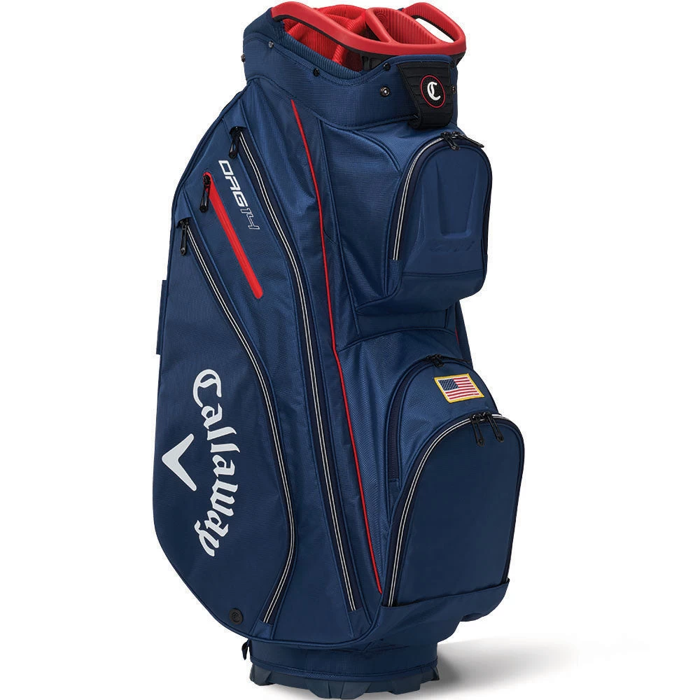 Callaway ORG 14 Cart Bag - Navy/Red 3 Callaway ORG 14 Cart Bag - Navy/Red