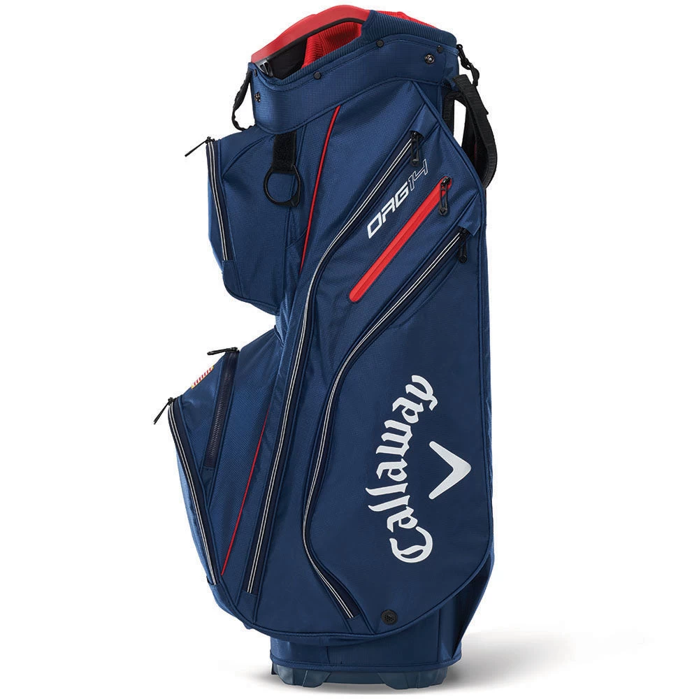 Callaway ORG 14 Cart Bag - Navy/Red 4 Callaway ORG 14 Cart Bag - Navy/Red - Image 2