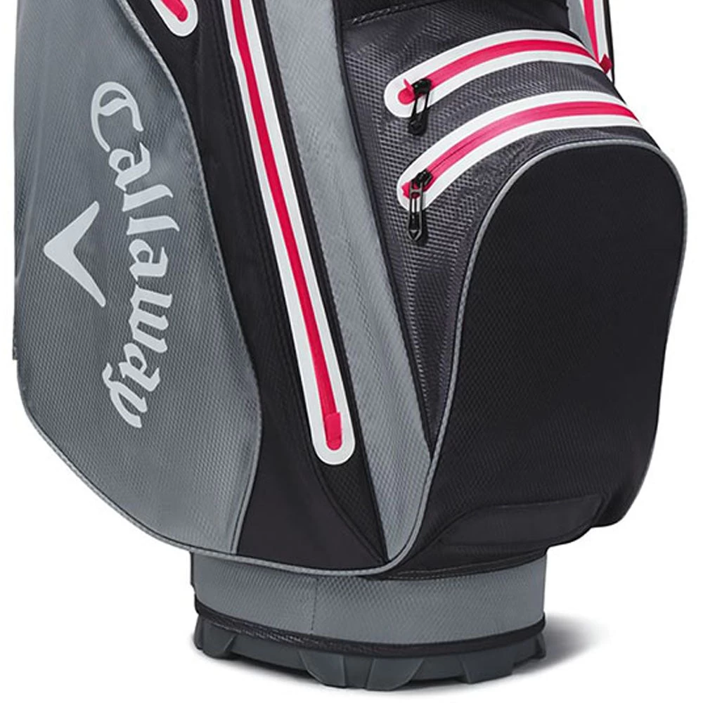 Callaway ORG 14 Hyper Dry Cart Bag - Charcoal/Silver/Pink - Image 4