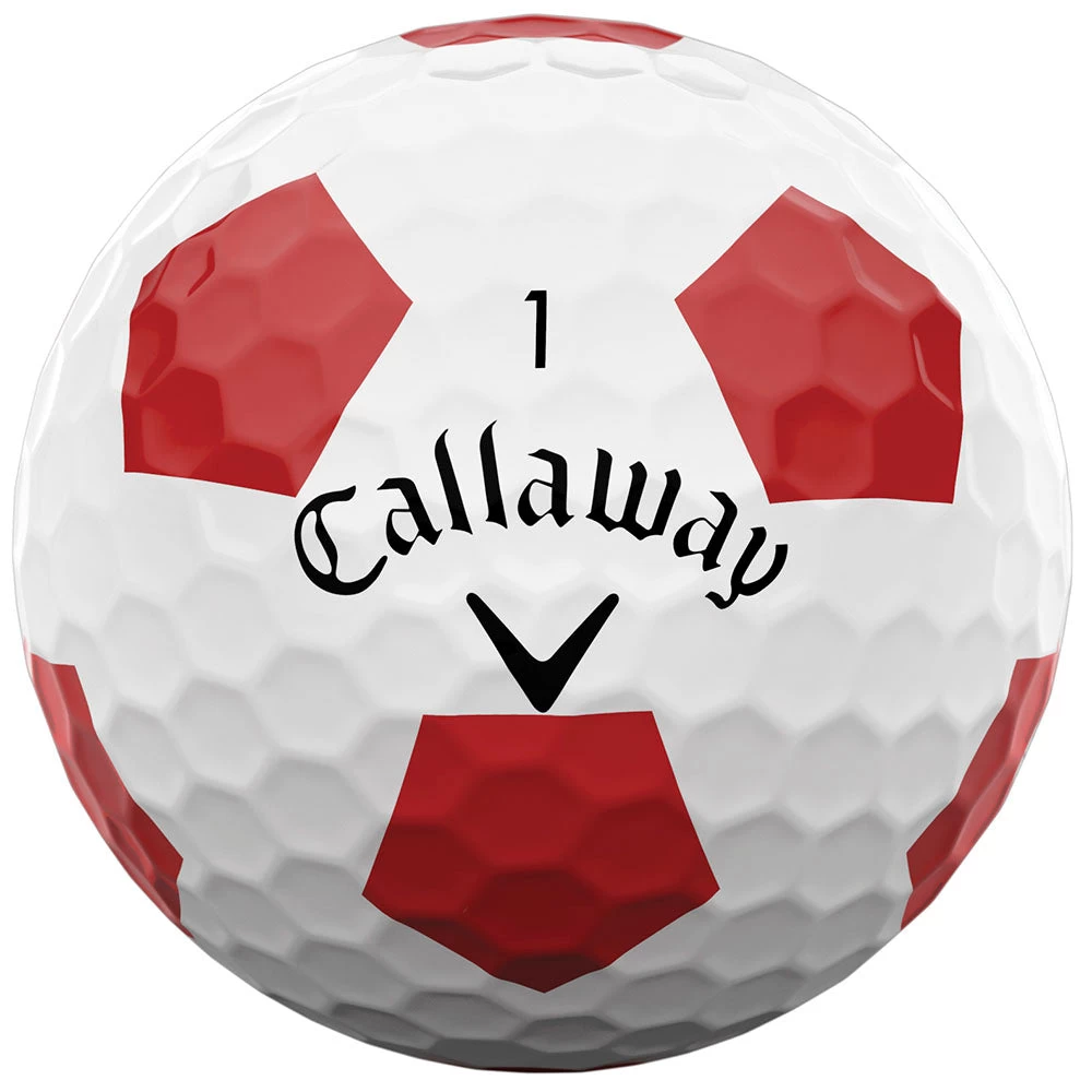 Callaway Chrome Soft Truvis Golf Balls - Red - Double Dozen 4 Callaway Chrome Soft Truvis Golf Balls - Red - Double Dozen - Image 2