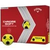 Callaway Chrome Soft Truvis Golf Balls - Yellow/Black - 12 Pack -GOLF PRO SHOP chrome soft truvis yellow black 6
