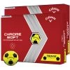 Callaway Chrome Soft Truvis Golf Balls - Yellow/Black - Double Dozen -GOLF PRO SHOP chrome soft truvis yellow black double dozen