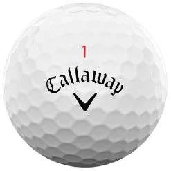 Callaway Chrome Soft X LS Golf Balls - White - 12 Pack -GOLF PRO SHOP chrome soft x ls white 3