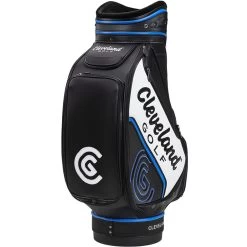 Cleveland Staff Bag - Black/Blue -GOLF PRO SHOP cleveland staff bag black blue 3