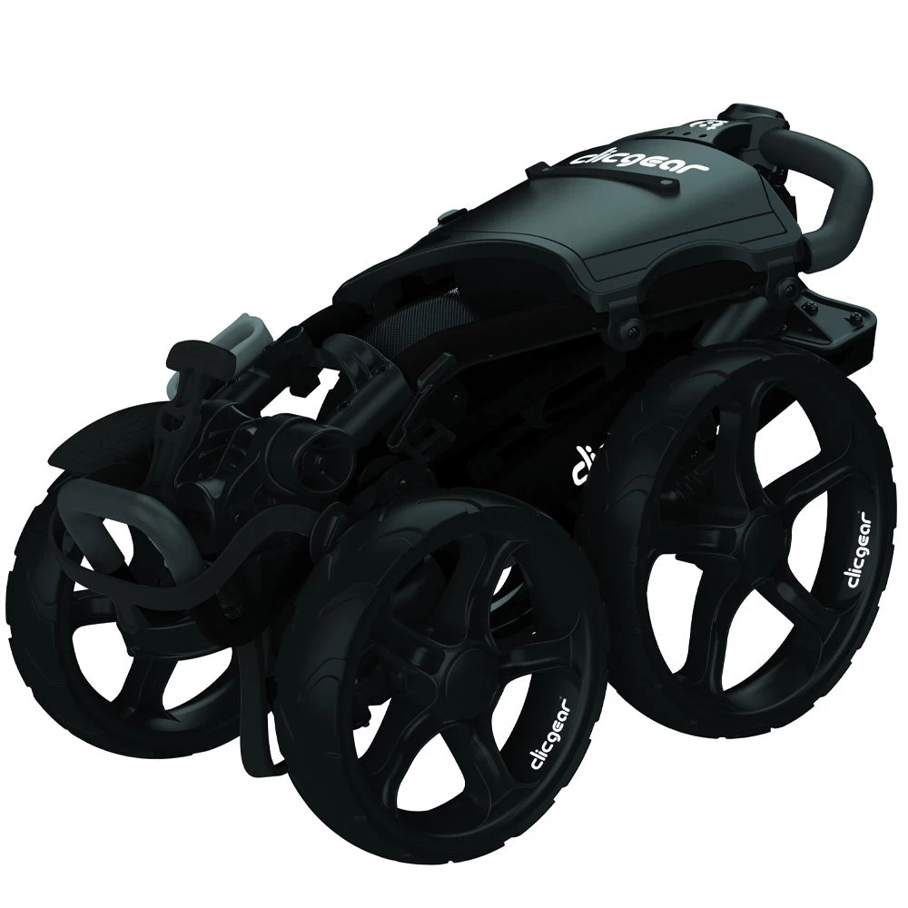 Clicgear 8.0+ 4-Wheel Push Trolley - Black 4 Clicgear 8.0+ 4-Wheel Push Trolley - Black - Image 2