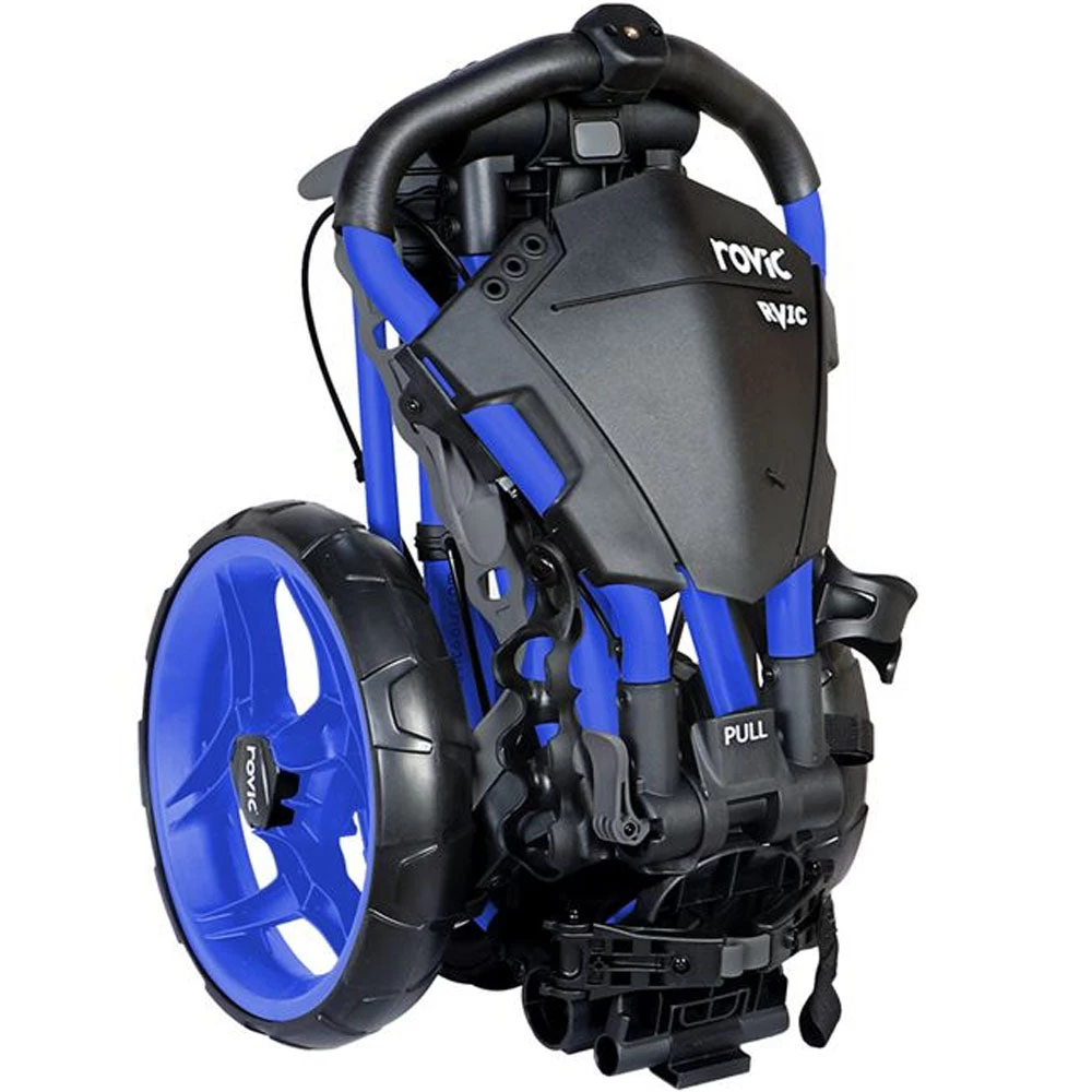 Clicgear Rovic RV1C Compact 3-Wheel Push Trolley - Blue 4 Clicgear Rovic RV1C Compact 3-Wheel Push Trolley - Blue - Image 2