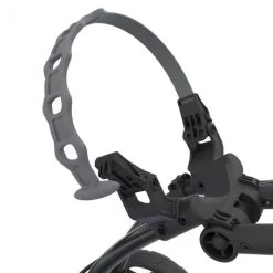 Clicgear Rovic RV1C Compact 3-Wheel Push Trolley - Arctic White/Black -GOLF PRO SHOP clicgear rovic rv1c compact trolley arctic whiteblack 3 1