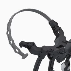 Clicgear Rovic RV1S 3-Wheel Push Trolley - Silver/Black -GOLF PRO SHOP clicgear rovic rv1s golf trolley 3