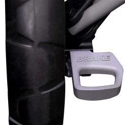 Clicgear Rovic RV1S 3-Wheel Push Trolley - Silver/Black -GOLF PRO SHOP clicgear rovic rv1s golf trolley 4