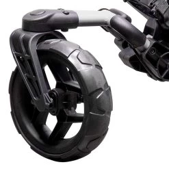 Clicgear Rovic RV1S 3-Wheel Push Trolley - Silver/Black -GOLF PRO SHOP clicgear rovic rv1s golf trolley 5