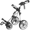 Clicgear Rovic RV3J Junior 3-Wheel Trolley - Arctic White -GOLF PRO SHOP clicgear rovic rv3j junior 3 wheel trolley arctic white 1 1