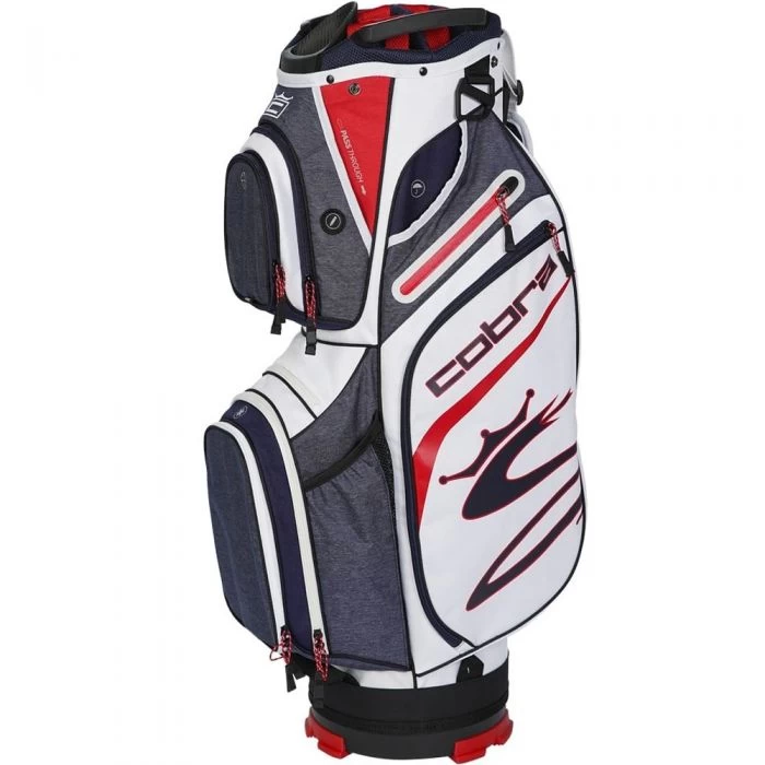 Cobra KING Ultralight Cart Bag - Peacoat/Red/White 4 Cobra KING Ultralight Cart Bag - Peacoat/Red/White - Image 2