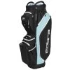 Cobra Ultralight Pro Cart Bag - Puma Black/Cool Blue -GOLF PRO SHOP cobra ultralight pro cart bag puma black cool blue 1