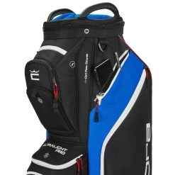 Cobra Ultralight Pro Cart Bag - Puma Black/Electric Blue -GOLF PRO SHOP cobra ultralight pro cart bag pumablackelectricblue 5