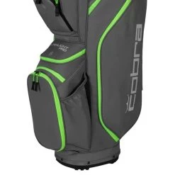Cobra Ultralight Pro Cart Bag - Quiet Shade/Green Gecko -GOLF PRO SHOP cobra ultralight pro cart bag 5