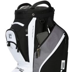 Cobra Ultralight Pro Cart Bag - Black/White -GOLF PRO SHOP cobra ultralight pro cart bags black white 4