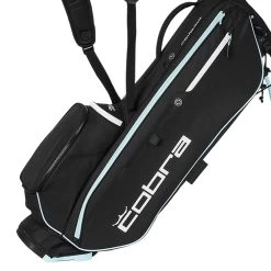 Cobra Ultralight Pro Stand Bag - Puma Black/Cool Blue -GOLF PRO SHOP cobra ultralight pro stand bag puma blackcool blue 2